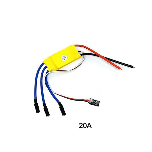 QWinOut 20A 30A 40A Brushless ESC Motor Speed Controller RC BEC ESC T-rex 450 V2 Helicopter Boat for FPV F450 Mini Quadcopter Drone