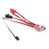QWinOut 20A / 30A Brushed ESC 2KHz Forward Reverse Bidirectional Speed Controller with Brake 30*23*5mm for RC Boat Car Tank Rock Crawlers