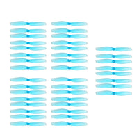 20Pairs 40PCS GEMFAN 65mm 2 Paddle PC Propeller with 1mm/1.5mm Mounting Hole Prop for 0805-1105 Motor for FPV Racing Drone