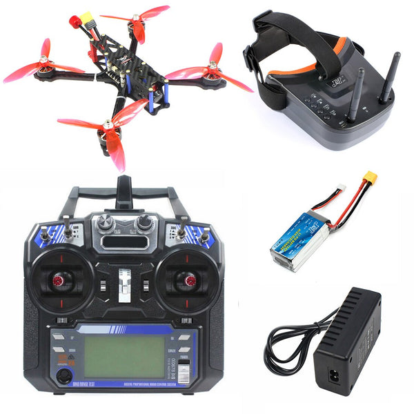 Racing Drone FPV Kit with Mini 5.8G Goggles 600mW Transmitter Camera