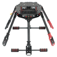 JMT Saker610 610mm 6-axis Carbon Fiber Frame Kit DIY RC Drone Hexacopter Folding Rack with Landing Gear Motor Mount