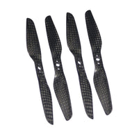 QWinOut 2Pairs 5030 6020 7024 9030 1033 1137 1240 Carbon Fiber Carbon Fiber CW CCW T RC Drone Motor Quadcopter Propeller Kit