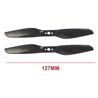 QWinOut 2Pairs 5030 6020 7024 9030 1033 1137 1240 Carbon Fiber Carbon Fiber CW CCW T RC Drone Motor Quadcopter Propeller Kit