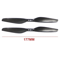 QWinOut 2Pairs 5030 6020 7024 9030 1033 1137 1240 Carbon Fiber Carbon Fiber CW CCW T RC Drone Motor Quadcopter Propeller Kit