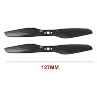 QWinOut 2Pairs 5030 6020 7024 9030 1033 1137 1240 Carbon Fiber Carbon Fiber CW CCW T RC Drone Motor Quadcopter Propeller Kit