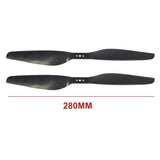 QWinOut 2Pairs 5030 6020 7024 9030 1033 1137 1240 Carbon Fiber Carbon Fiber CW CCW T RC Drone Motor Quadcopter Propeller Kit