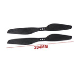 QWinOut 2Pairs 5030 6020 7024 9030 1033 1137 1240 Carbon Fiber Carbon Fiber CW CCW T RC Drone Motor Quadcopter Propeller Kit