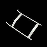 White Plastic Landing Skid Kit (one hole) undercarriage As H45050 Landing gear,TREX 450 PRO RC Helicopters + FS