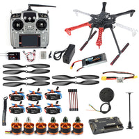 QWINOUT F550 Six-axis Aircraft Frame With APM2.8 Flight Control 7MGPS 1045 Carbon Fiber Propeller 3S 2212 920KV Motor