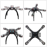 QWinOut DIY RC Drone Quadrocopter Full Kit X4M380L Frame Kit APM 2.8 GPS AT9 TX Radiolink AT9 Transmitter DIY Drone Parts