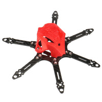 FEICHAO Mini 175mm Six-Axis Aircraft FPV Carbon Fiber Frame for 3 inch Blade With TPU 3D Printing Camera Fixed protective Seat.