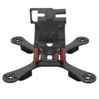 QWinOut Q-ONE180 Carbon Fiber FPV Racing Drone Frame Kit 180mm Wheelbase with 3D Print TPU Camera Mount for GOPRO 5/6/7 Action Camera