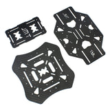 JMT X4 460mm Carbon Fiber Foldable Frame with Foldable / Non-foldable Landing Skid for RC Aircraft Quadcopter Accessory