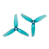GEMFAN 10 Pairs 5144 5inch Tri-blade/3 blade Propeller 5mm Hole PC Props Compatible 2205-2306 Brushless Motor for DIY RC Drone FPV Racing Multicopter