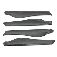 QWinOut Carbon Fiber Folding Propeller 1550/1650/1859 CW CCW Noise Reduction Damping Props for RC Multicopter Drone Plant protection UAV