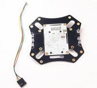 QWinOut Integrated APM Flight Control Upper Board Highlight LED GPS Light Unlock Light for F450 Quadcopter Drone
