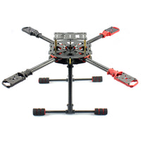 JMT J510 Carbon Fiber 4-axis Foldable Rack Frame Kit for DIY Quadcopter RC Drone