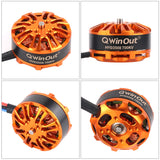 QWinOut DIY RC Drone Full Kit S600 Frame PIX 2.4.8 Flight Control 40A ESC 700KV Motor AT9S TX with Battery Charger XT60 Plug