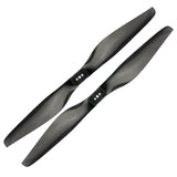 QWinOut 4 Pairs Three-hole Carbon Fiber 15x5.5 1555 Propeller CW CCW Prop For Tiger  Multicopter RC Aircraft FPV Drone