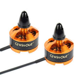 QWinOut 1806 2400KV CW CCW Brushless Motor for DIY 2-3S FPV Racing Drone 250 Mini Drone Multi-Rotor CC3D 260 330 RC Quadcopter