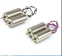 QWinOut 2Pcs / 4Pcs 8520 Brush Motor 2S Rotation 7.4V CW CCW Hollow Cup Motor for DIY FPV RC Racing Drone