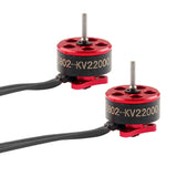 Happymodel 2pcs SE0802 0802 1-2S Brushless Motor 22000KV 14000KV 25000KV 1.0mm 0.8mm Shaft Diameter Mini Motors for Indoor FPV Racing Drones