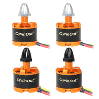 QWinOut Six-Axle DIY Hexacopter 550mm PXI Flight Control  Drone Kit Brushless Gimbal 920KV CW CCW Motor