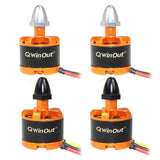 QWinOut Six-Axle DIY Hexacopter 550mm PXI Flight Control  Drone Kit Brushless Gimbal 920KV CW CCW Motor