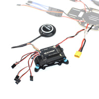 QWinOut APM 2.8 Multicopter Flight Controller Built-in Compass with 7M GPS Power Module Shock Absorber Extension Cable for DIY RC Drone Aircraft