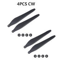 4PCS Hobbywing FOC Folding Carbon Fiber Plastic 3411 CW CCW Propeller For The Power System Of X9 Motor Agricultural Drones