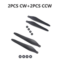 4PCS Hobbywing FOC Folding Carbon Fiber Plastic 3411 CW CCW Propeller For The Power System Of X9 Motor Agricultural Drones