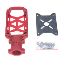 JMT 6PCS 16MM*14MM*150MM 3K Carbon Fiber Tube with 16mm Clamp Type Motor Mount Plate Holder & Z16 Folding Arm Tube Joint for 6-axle Aircraft RC Hexacopter DIY Copter Drone
