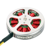 QWinOut High Performance 5010 750KV Disk Brushless Motor with Bullet Cap Mount for DIY FPV Drone Hexacopter Quadcopter MultiCopter
