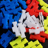 JMT 50Pcs/lot Servo Extension Cable Buckle Clip Plastic Servos Cord Fastener Jointer Plugs Fixing Holder for DIY RC Airplane Parts