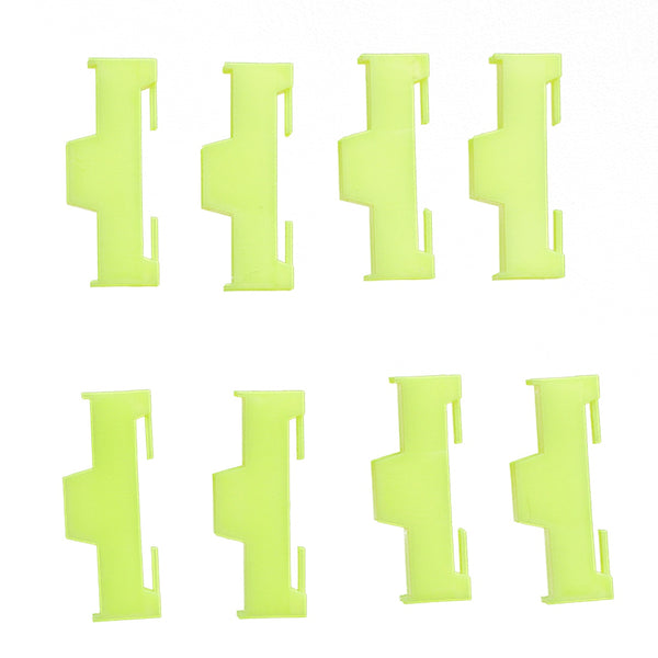 JMT 50Pcs/lot Servo Extension Cable Buckle Clip Plastic Servos Cord Fastener Jointer Plugs Fixing Holder for DIY RC Airplane Parts