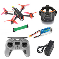 QWinOut J215 5inch RC FPV Racing Drone with Betaflight F4 Pro (V2) Flight Controller Razer Micro 1200TVL Camera BLHeli-S 45A ESC