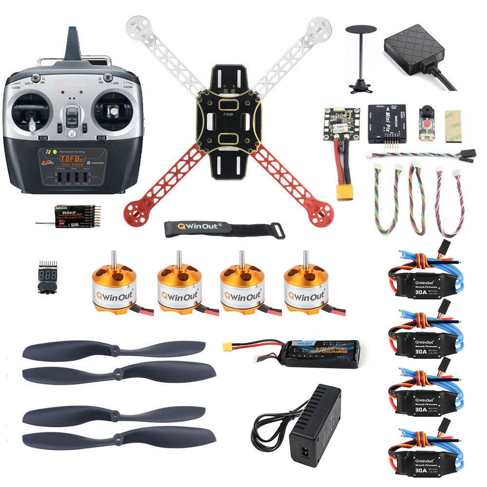 US$ 75.25 US$ 83.61 - F02471-A F330 MultiCopter Frame Airframe Flame Wheel Kit R