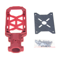 JMT 16MM*14MM*185MM 3K Carbon Fiber Tube with 16mm Clamp Type Motor Mount Plate Holder for 4-axle Aircraft RC Hexacopter DIY Copter Drone