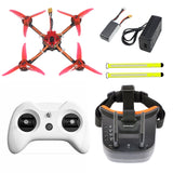 QWinOut Xy-4 V2 4inch 165mm Racing Drone RTF 3-4S AIO Flight Control 2900KV Motor FPV Glasses Quadcopter Aircraft