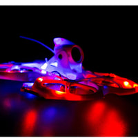 Emax Tinyhawk S II Indoor FPV Racing Drone BNF with F4 Flight Control 0802 16000KV Motor Nano2 FPV Camera and LED Support 1/2S Battery