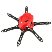 FEICHAO Mini 175mm Six-Axis Aircraft FPV Carbon Fiber Frame for 3 inch Blade With TPU 3D Printing Camera Fixed protective Seat.