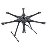 QWinOut S550 DIY RC Drone Kit KK Board+Upgrade Hexacopter 6-axle Frame Kit with Landing Gear +ESC+Motor+RX&TX+Propellers