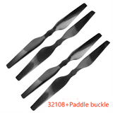 QWinOut 1Pairs/8PCS Carbon Fiber 3210/32105/32108/3099 Folding Propeller Noise Reduction Prop for Multi-axle UVA RC Agricultural Drone