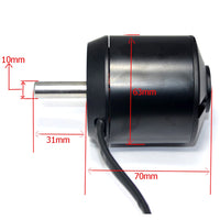 QWinOut High Efficiency 6374 170KV Brushless Motor 2800W 24V/36V for Four-Wheel Balancing Scooters Electric Skateboards w Motor Hall