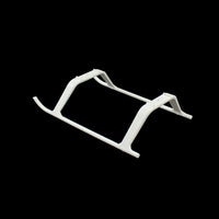 White Plastic Landing Skid Kit (one hole) undercarriage As H45050 Landing gear,TREX 450 PRO RC Helicopters + FS