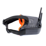 QWinOut Mini FPV Goggles 3 inch 480 x 320 Display Double Antenna Reception 5.8G 40CH Built-in Battery for FPV Racing Drone Quadcopters