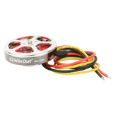 QWinOut High Performance 5010 750KV Disk Brushless Motor with Bullet Cap Mount for DIY FPV Drone Hexacopter Quadcopter MultiCopter