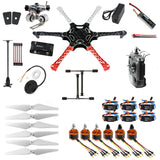 QWinOut Assembled F550 6-Aix RTF Full Kit with APM 2.8 Flight Controller GPS Compass & Gimbal DIY RC Drone Kit