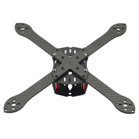 QWinOut T300 300mm 3K Full Carbon Fiber Frame Kit True X Quadcopter Rack with 3D Print Camera Mount for GOPRO 8 Freestyle DIY FPV Racing Drone