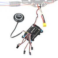 QWinOut APM 2.8 Multicopter Flight Controller Built-in Compass with 7M GPS Power Module Shock Absorber Extension Cable for DIY RC Drone Aircraft